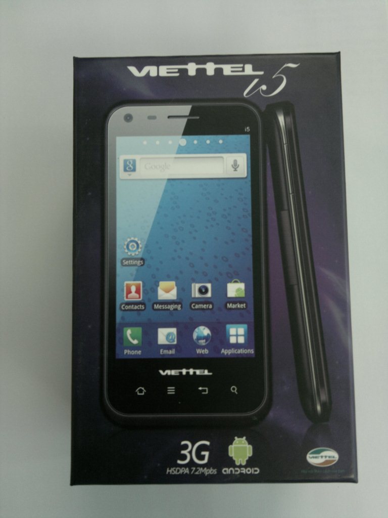 Trên tay Viettel I5 - Smartphone đầu tiên của Viettel